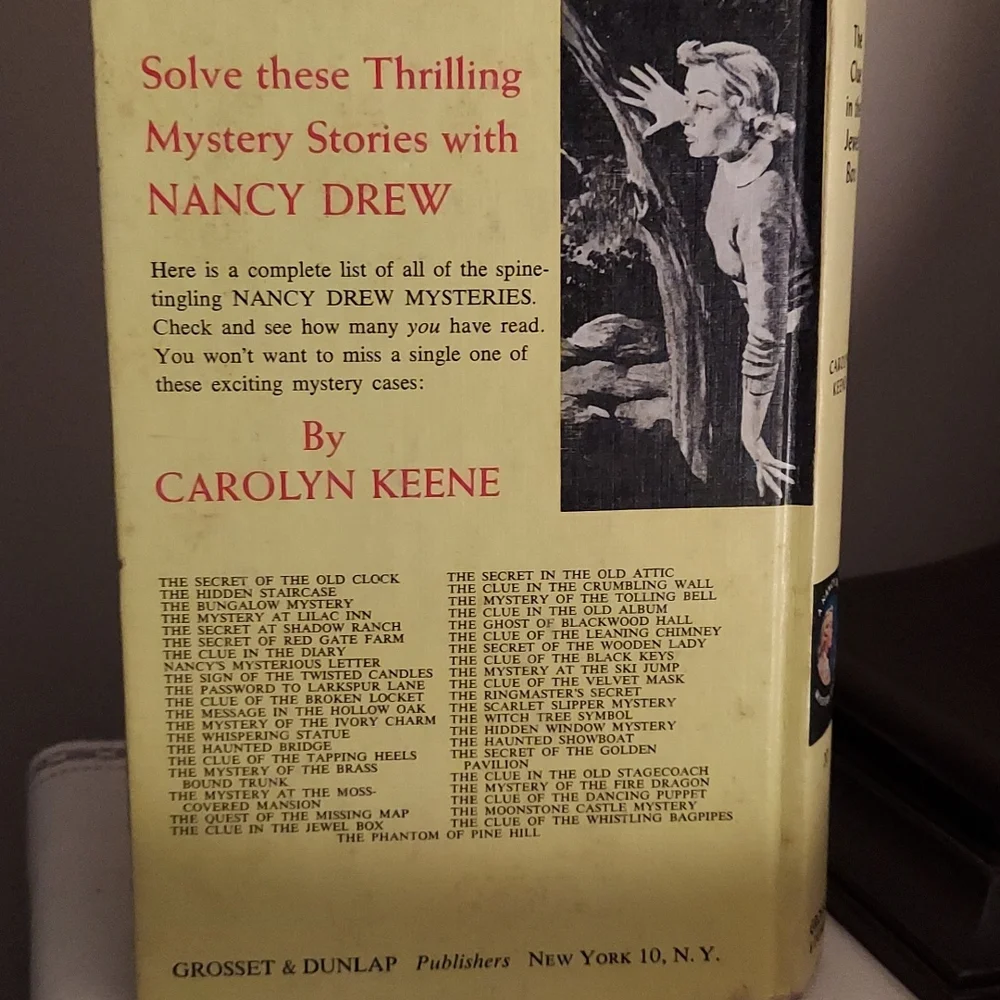 Vintage Nancy Drew Book Xlnt - Picture 4 of 5